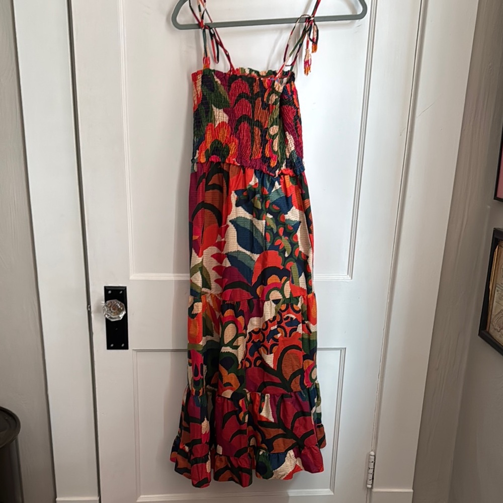 Adorable Farm Rio for Anthropologie Maxi Dress size small - like new condition